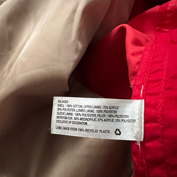 Gap Drawstring Parka Jacket - Picture 7 of 9